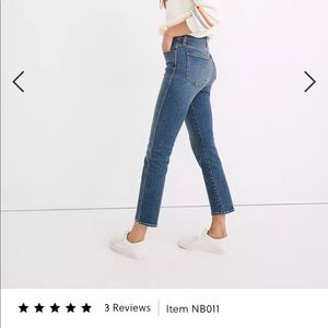 NWOT NEVER WORN MADEWELL JEANS